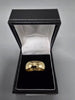 9ct GOLD RING 375, 6.2g Size V Wedding Band