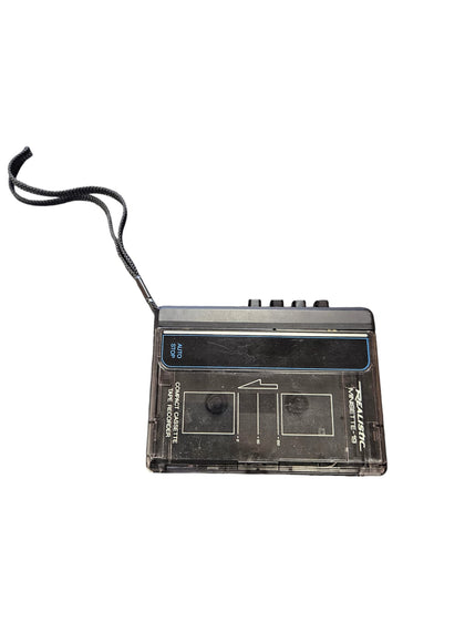 Realistic Minisette 19 Cassette Tape Recorder