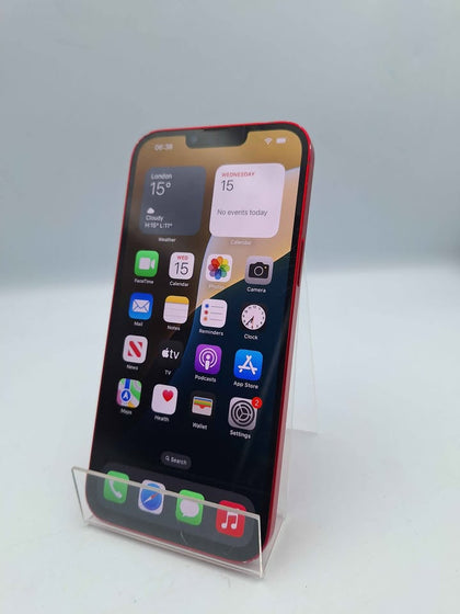 Apple iPhone 14 Plus Mobile Phone 128GB - Product Red - Open Unlocked - 85% Batt (Heavy Scratched)