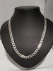 Silver Curb Chain - 20 inches - 21.08g