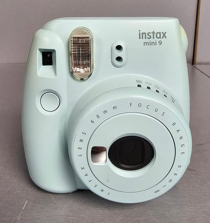 Fujifilm Instax Mini 9 Instant Camera - Ice Blue