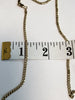 9CT Yellow Gold Cuban Curb Chain - 30" - 6.40g