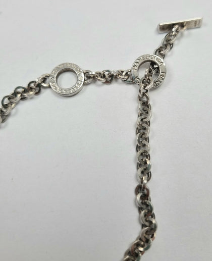 PIANEGONDA  CIRCLES CHAIN SILVER.