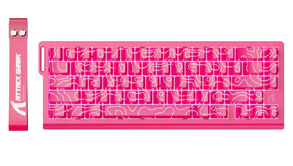 Attack Shark RGB Wired Magnetic Switch Keyboard X68HE Rose Pink