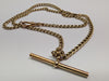 9ct Gold T-Bar & Chain