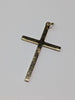 14CT GOLD PATTERNED CROSS PENDANT PRESTON STORE