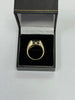 14ct Gents Gold Garnet Ring, Red stone ( Size O ) 6.59g - ** Hallmarked **