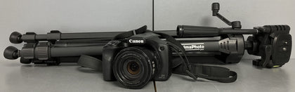 Canon PowerShot SX540 HS Black & Tripod ** Unboxed **