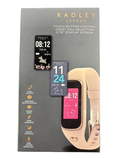 Radley Series 8 Silicone Strap Smart Watch Pink **Store Collection Only**