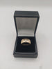 9ct Hallmarked Yellow Gold Ring - 6.4g Weight, Size S