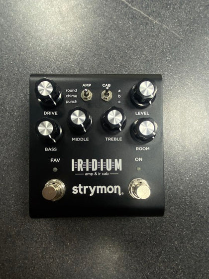 STRYMON IRIDIUM AMP & IR CAB SIMULATOR PEDAL.