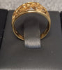 18ct Gold Flower Ring Size-P 4.1g