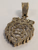 9ct Gold Lion Pendant