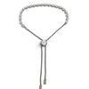 SWAROVSKI Subtle Bracelet, White, Rhodium plated