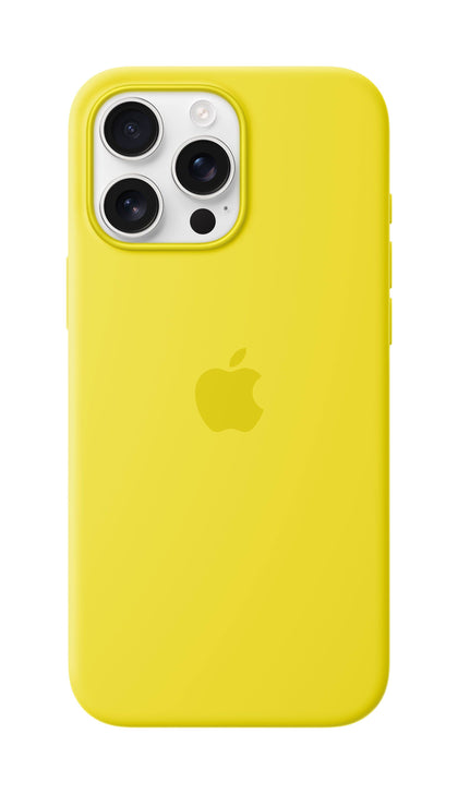 Apple iPhone 16 Pro Max Silicone Case with Magsafe – Star Fruit