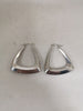 9ct Hallmarked White Gold Earrings - 2.41g Weight