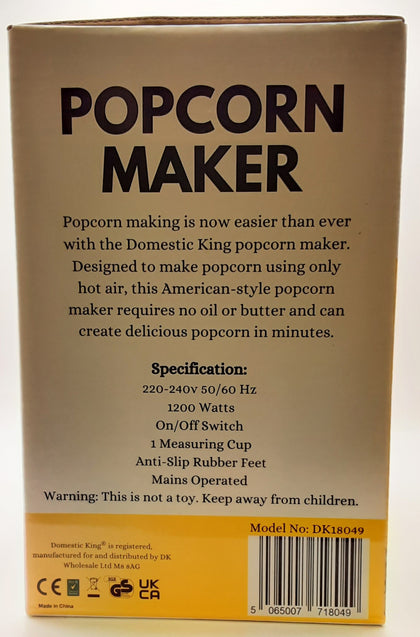 Domestic King Popcorn Maker(brand new)