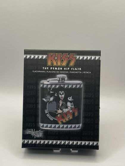 KISS THE DEMON HIP FLASK