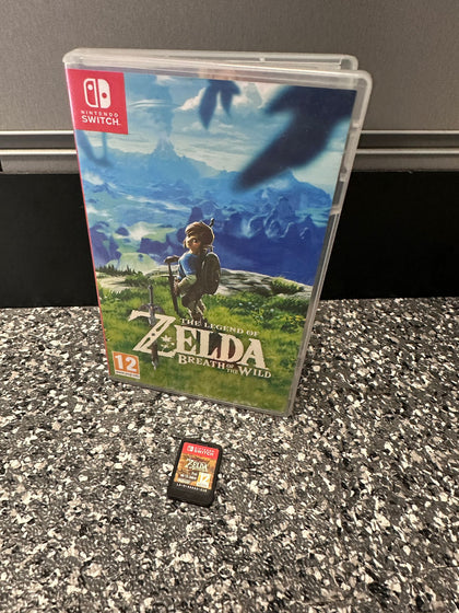 Nintendo Legend of Zelda Breath of The Wild Switch Game