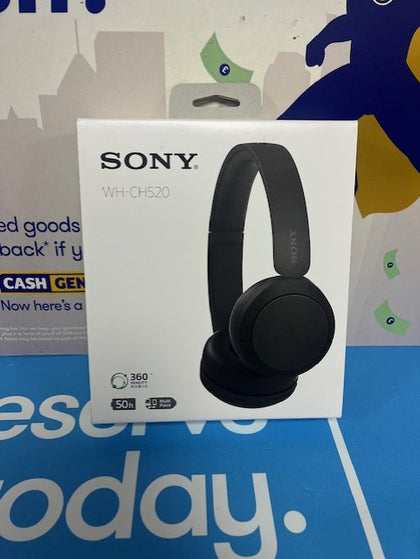 Sony WH-CH520 Wireless Over-Ear Headphone (Black)