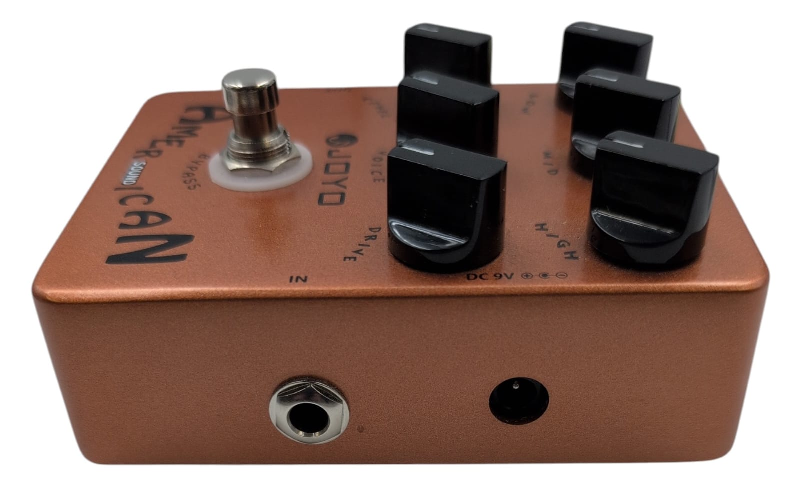 american sound pedal JOYO American Sound Amp Simulator Pedal of Fd 57 Deluxe Amplifier from Clean to Overdrive Sound for Electric Guitar Effect - Bypass "Collection Only"