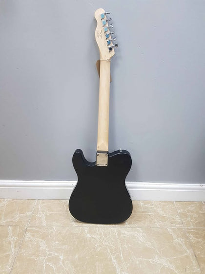 Squier Telecaster Electric Guitar, White Pickguard, Black