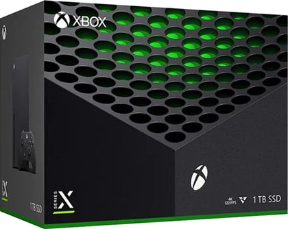 Microsoft Xbox Series X - 1TB Storage - Home Gaming Console - Black Pad **BRAND NEW SEALED**