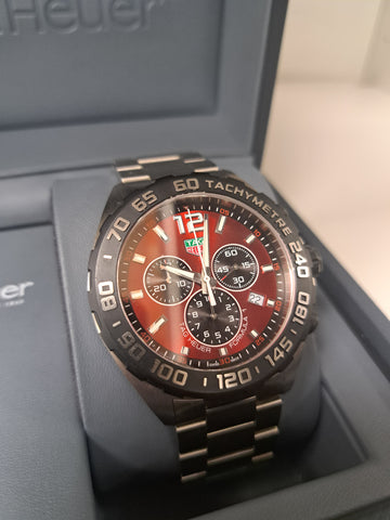 TAG Hauer Formula 1 Chronograph Quartz 43mm Red - Great Yarmouth