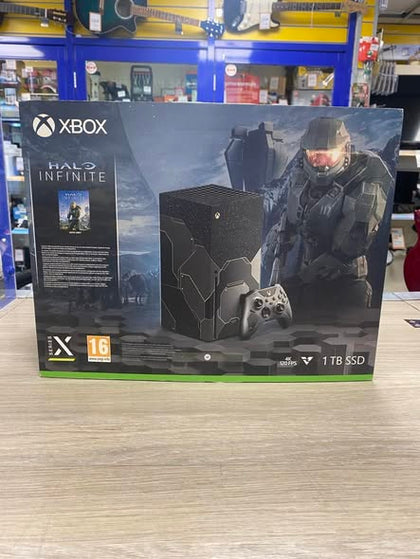 Xbox Series X Console, 1TB, Halo Infinite Black, (No Game), Boxed