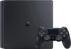 Playstation 4 Slim Console, 500GB Black, Discounted
