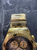 007TM Gold Plated Swatch Watch