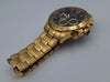 Hugo Boss 243.1.34 Ikon Men's gold/blue tone chronograph wrist watch in original box