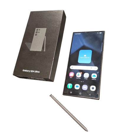 Samsung Galaxy S24 Ultra 256GB Unlocked Black **Boxed**
