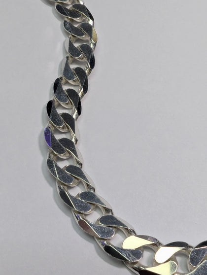SILVER 925 CURB CHAIN 20