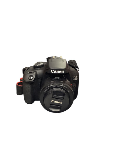 Canon Eos 4000d  Digital Camera With Canon EF Lens 50mm