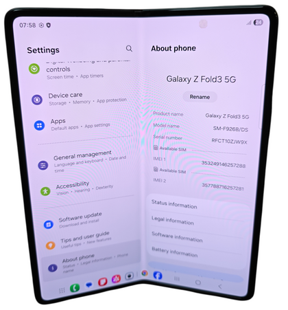 Samsung Galaxy Z Fold3 5G 512GB