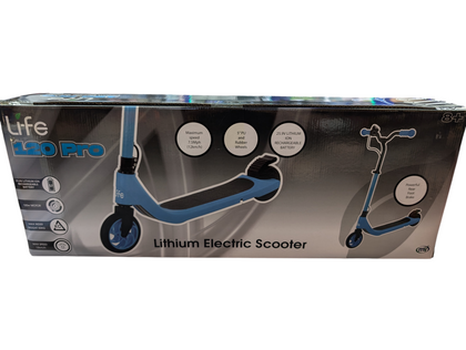 BRAND NEW LIFE 120 PRO BLUE  SCOOTER BOXED PRESTON STORE