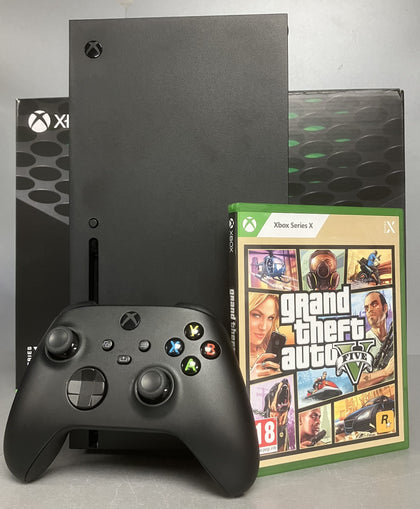 Microsoft Xbox Series X 1TB Console Bundle ( + GTA 5 ).