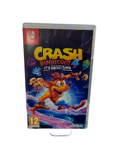 Crash 4 Its About Time 4 For Nintendo Switch