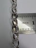 Silver 925 Large Hoop 22" Chain NEW