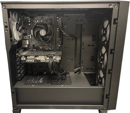 CyberPower, AMD Ryzen 5, 16GB RAM, 512GB SSD, NVIDIA GeForce RTX 4060 8GB GPU, Gaming Desktop PC **Store Collection Only**