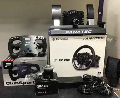 Fanatec Gran Turismo DD Pro with Fanatec Clubsport Steering Wheel