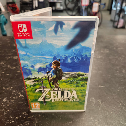 Legend Of Zelda: Breath Of The Wild - Nintendo Switch Game Case Only