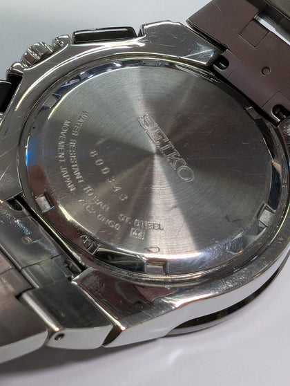 GENTS SEIKO WATCH METAL STRAP/GREY PRESTON STORE