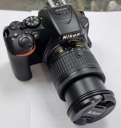 Nikon D5600 SLR Camera with AF-P 18-55mm VR Lens