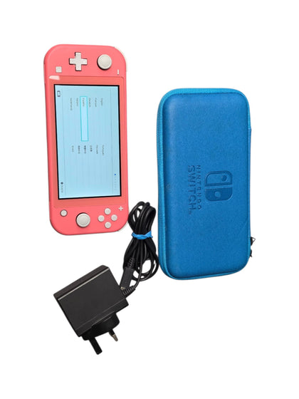 Pink Nintendo Switch Lite