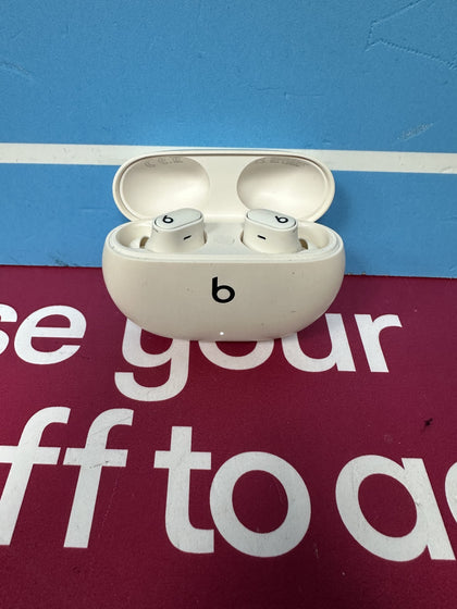 BEATS STUDIO WIRELESS NOISE CANCELLING BUDS IN CHARGING CASE IVORY UNBOXED