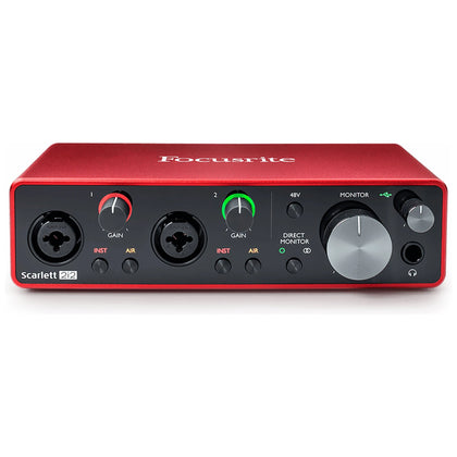 Focusrite Scarlett 2i2 (3rd Gen) USB Audio Interface **No USB Lead**