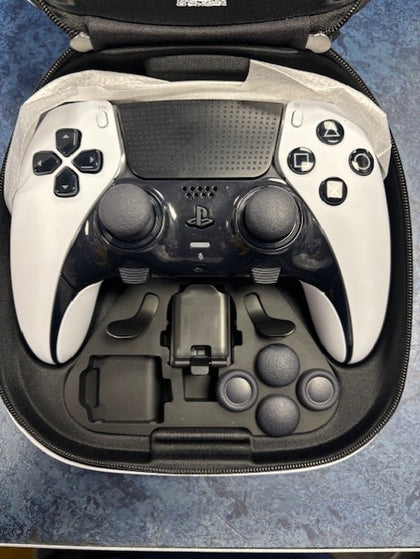 Playstation 5 Dualsense Edge Wireless Controller - White Boxed with Carry Case