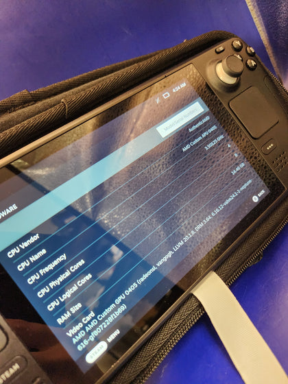 Steam Deck Handheld System - 256GB, with Carry Case and Charger